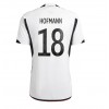 Herren Fußballbekleidung Deutschland Jonas Hofmann #18 Heimtrikot WM 2022 Kurzarm